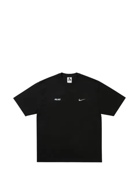 Palace x Nike Swoosh logo-print T-shirt Black P28NTS003