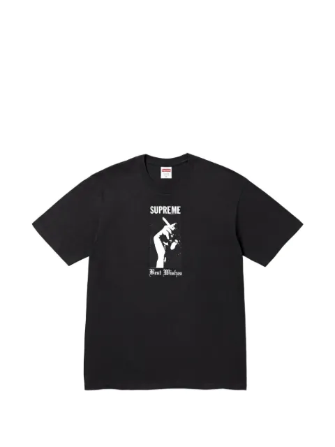 Supreme Wish graphic-print T-shirt Black SUPWSHTBLK