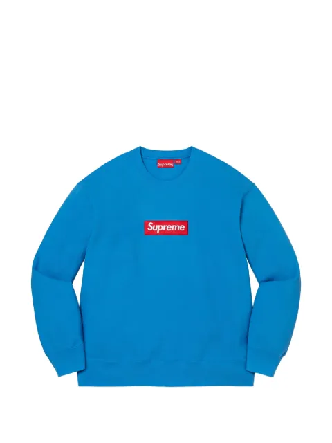 Supreme Box Logo sweatshirt Blue SUPBOLCBL