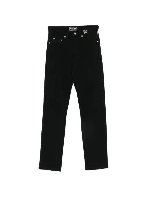 Versace Pre-Owned 1990s Medusa Head-motif jeans Black VE250CLJ
