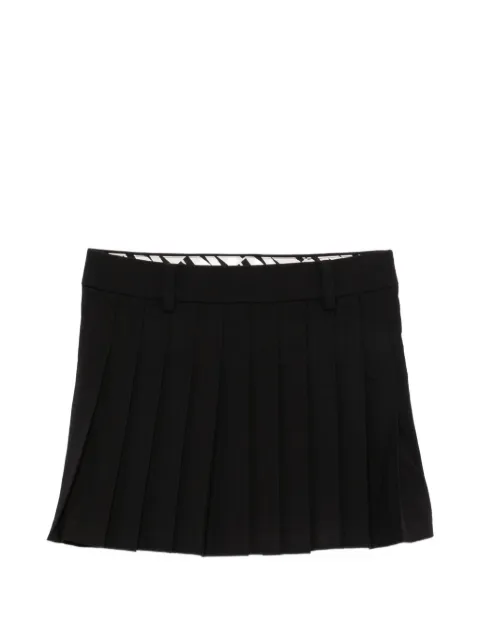 WRSTBHVR Nuria pleated mini skirt Black W6726AM3723