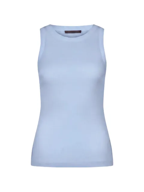 Drykorn Olina ribbed-knit tank top Blue 52002689556