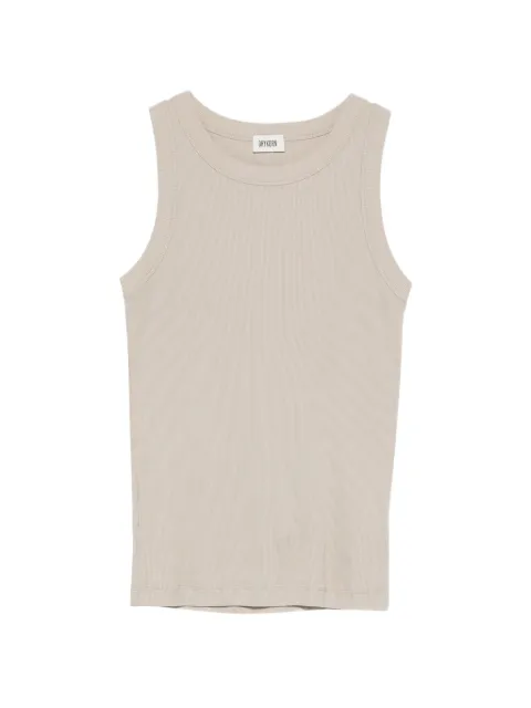 Drykorn ribbed-knit tank top Neutrals 52002689556