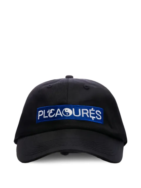 Pleasures Unity logo-patch cap Black P26SU056