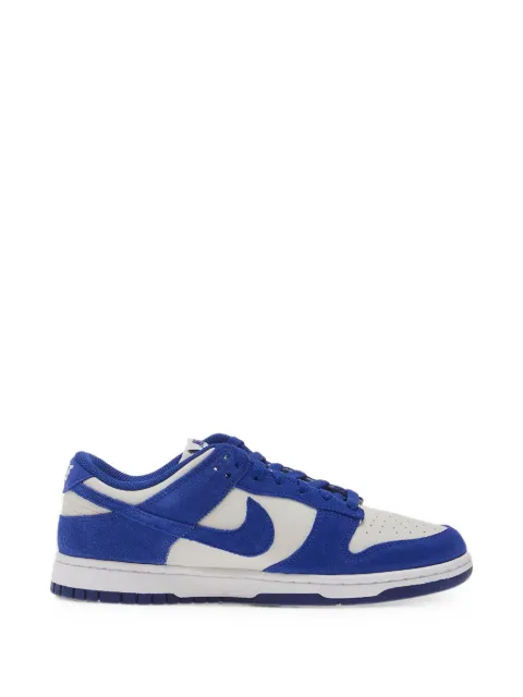 Nike Dunk Low suede shoes Blue IO4244