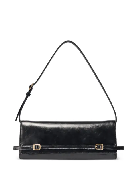 SIMKHAI River East West leather clutch Black 426H439LEABLACK