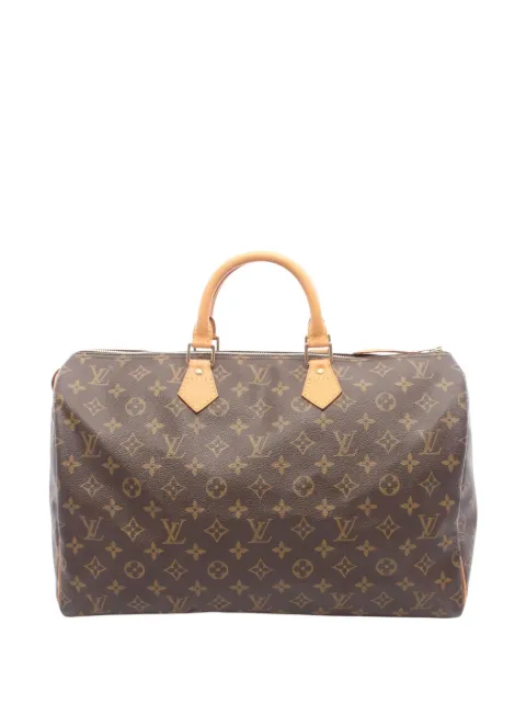 Louis Vuitton Pre-Owned 2001 Monogram Speedy 40 boston bag Brown 5RIJZ0ASCITL4AJ8
