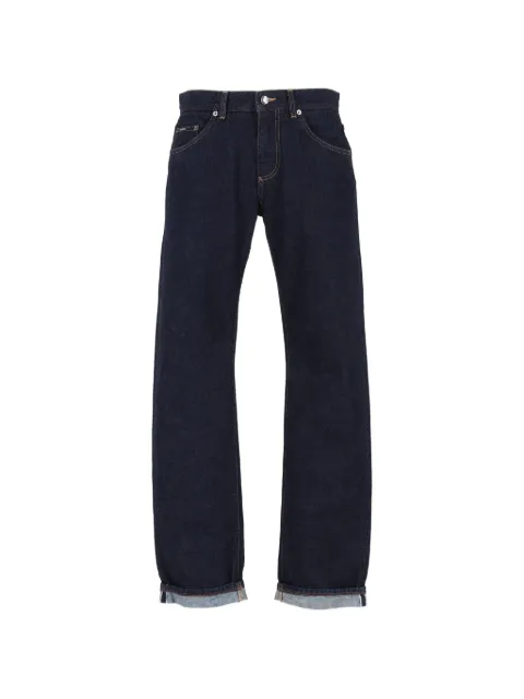 Dolce & Gabbana logo-embroidered jeans Blue GP14JZG8NM1