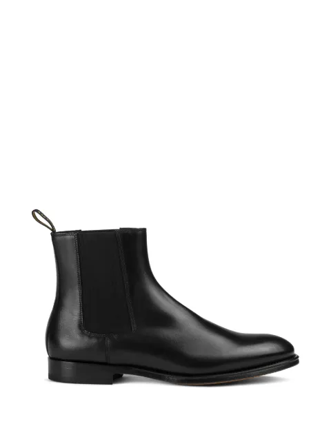 Doucal's elasticated-panel pull-tab ankle boots Black DU3239ORVNUF159NN00