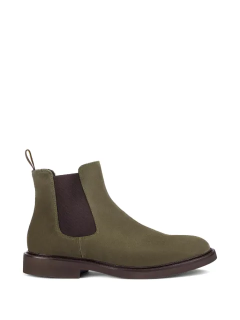 Doucal's suede Chelsea boots Green DU1343GENOUF009TV23