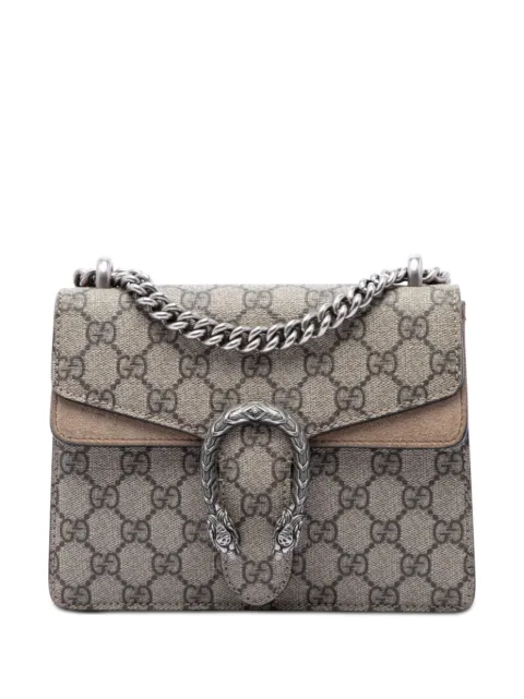 Gucci Pre-Owned 2016-2026 Small GG Supreme Dionysus crossbody bag Neutrals TDGCSBJAMCPMKFIU
