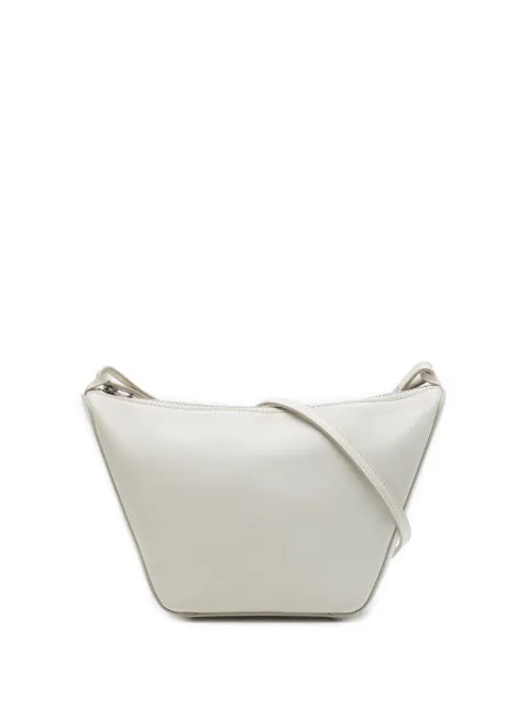 Loewe Pre-Owned 2023 Mini Leather Hammock Hobo satchel White PQUSTOHXPH1BDO49