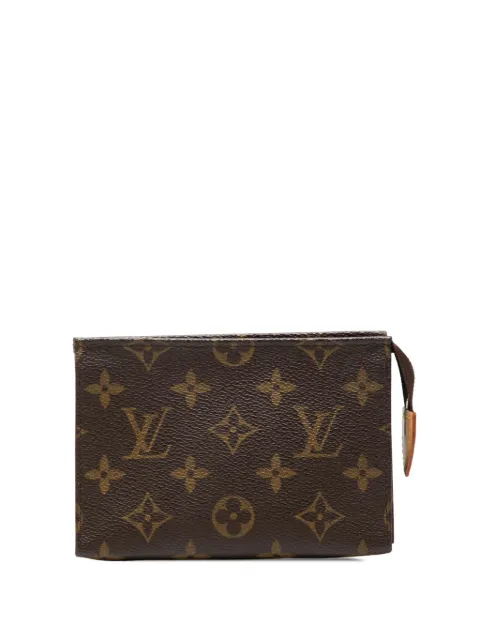 Louis Vuitton Pre-Owned 2004 Monogram Toiletry 15 pouch Brown 49FA5O2KB8FTNWHL