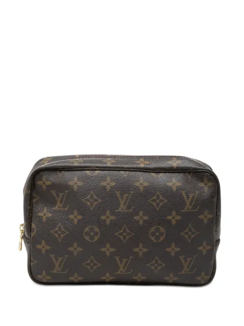 Louis Vuitton Pre-Owned 1987 Monogram Trousse Toilette 23 clutch bag Brown 14TWVBIEOIFO4PL2