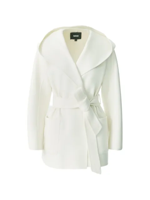 Mackage Paya hooded belted coat Neutrals P003525PAYA