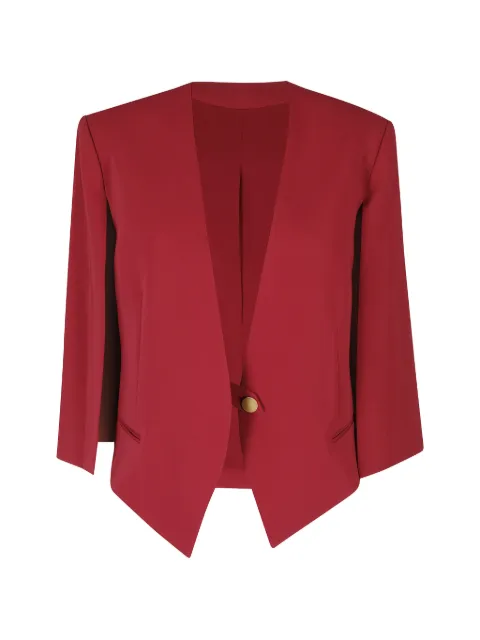 Alberta Ferretti button-fastening jacket Red A05066634