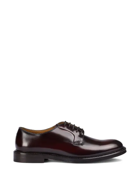 Doucal's leather Derby shoes Brown DU1385SIEWUF007TR23