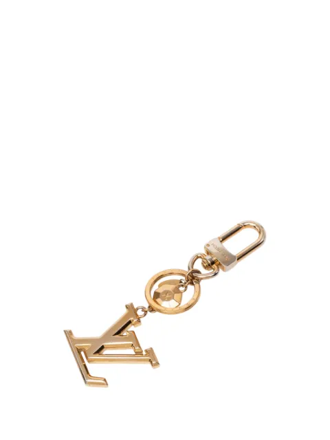 Louis Vuitton Pre-Owned 2013 Gold Plated LV Facettes Bag Charm and Holder key chain Gold 4FJRENMEI3NBQWWL