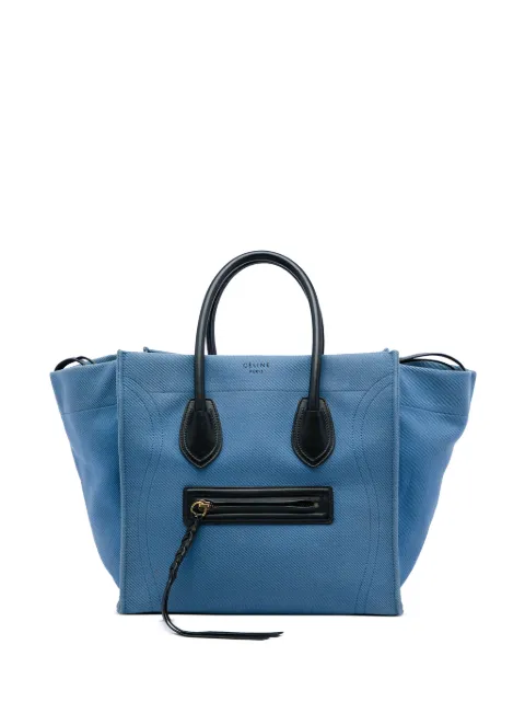 Celine Pre-Owned 2016 Medium Denim Phantom Luggage tote bag Blue YQSSK4XIHTVQOQA2