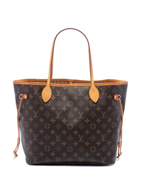 Louis Vuitton Pre-Owned 2012 Monogram Neverfull MM tote bag Brown UN26ZDLUNAKIGS6F