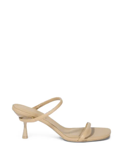 SIMKHAI Siren sculptural sandals Neutrals 224S020LCAMEL