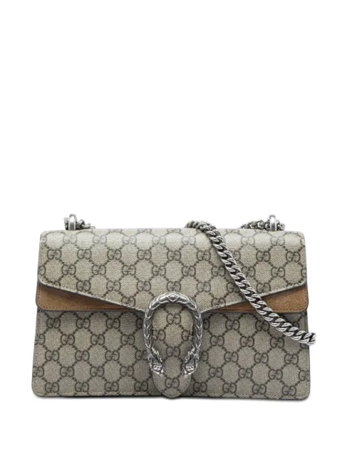 Gucci Pre-Owned 2016-2026 Medium GG Supreme Dionysus shoulder bag Neutrals JXJJW9K5K75ANWGJ