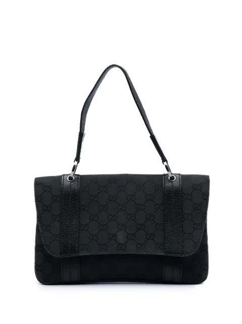 Gucci Pre-Owned 2000-2015 GG Canvas handbag Black GL0SQFXS6IYB1LB9
