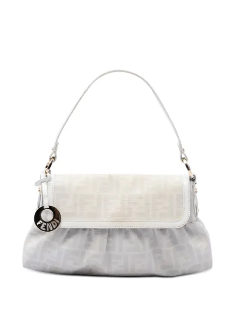Fendi Pre-Owned 2010-2026 Small Zucca Coated Canvas Chef shoulder bag Brown FK0N2F7XAQXG0RJ2