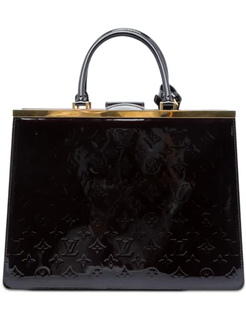 Louis Vuitton Pre-Owned 2013 Monogram Vernis Deesse GM handbag Purple BPAS84T4JFD7O369