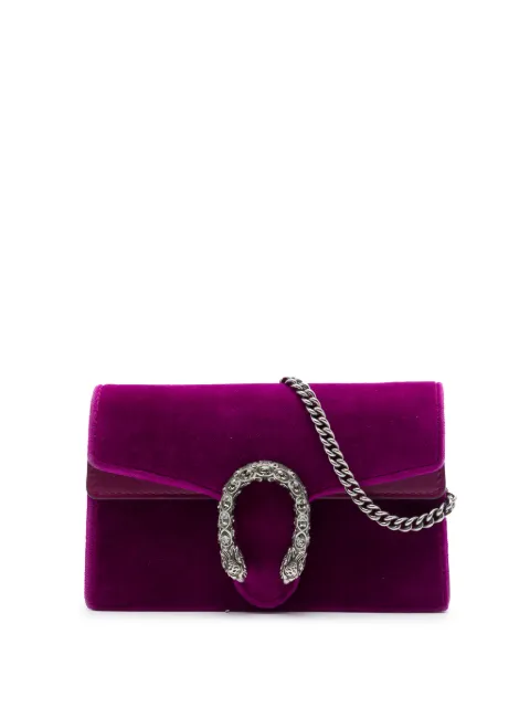 Gucci Pre-Owned 2000-2015 Mini Velvet Dionysus crossbody bag Purple 5L9X6DCHRTYTQIFI