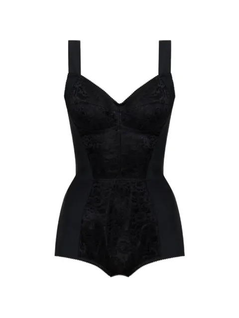 Dolce & Gabbana lace-insert bodysuit Black F7X07TGDCLQ