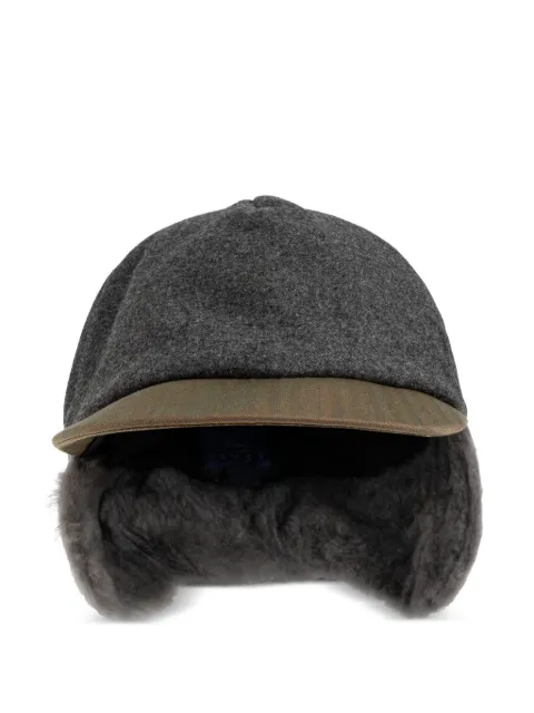 Sease ear-flap peaked cap Grey AC039TN637