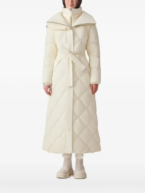 Mackage Laurella quilted belted coat Neutrals P003489LAURELLA