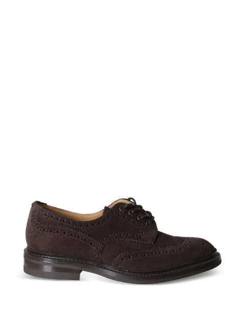 Tricker's brogue-detail derby shoes Brown 5633099