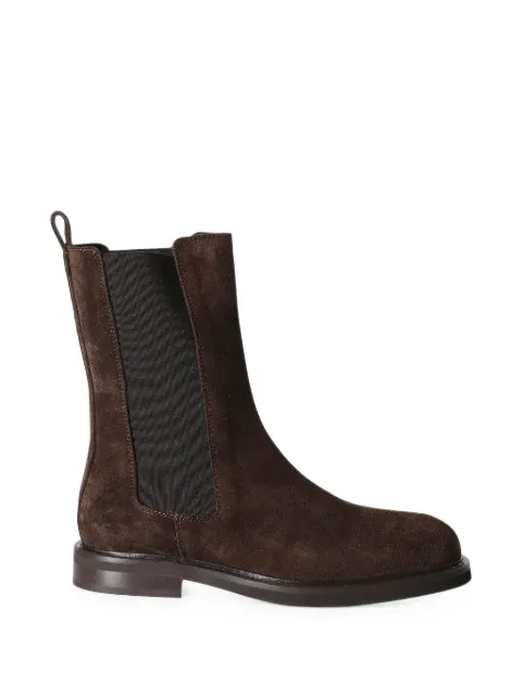 POEVE suede Chelsea boots Brown EV04099