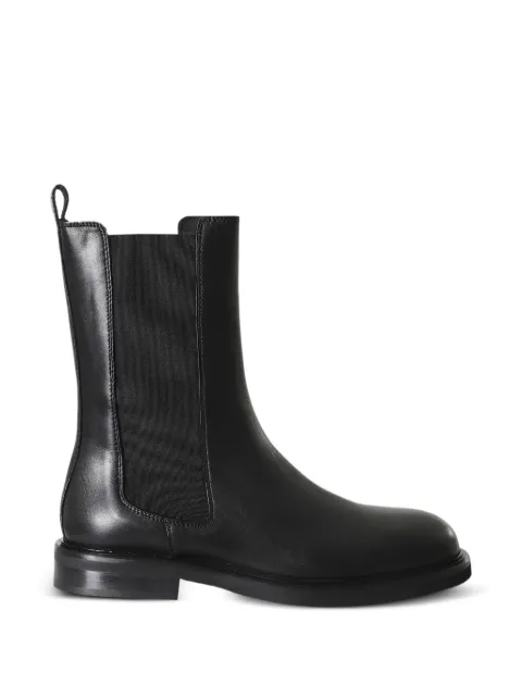 POEVE elasticated-panel Chelsea ankle boots Black EV04