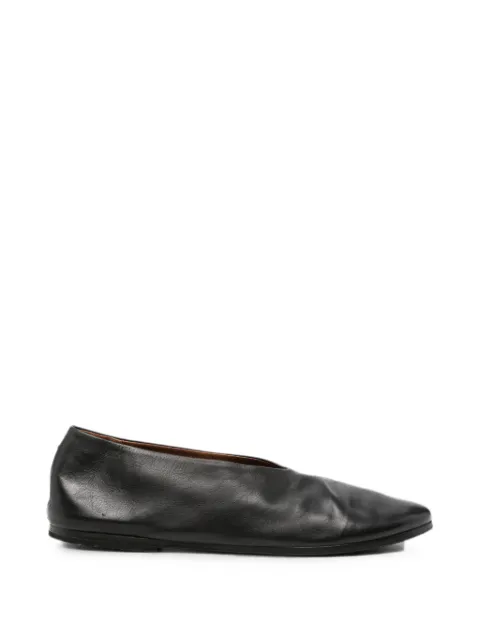 Marsèll leather ballet flats Black MW2105P010