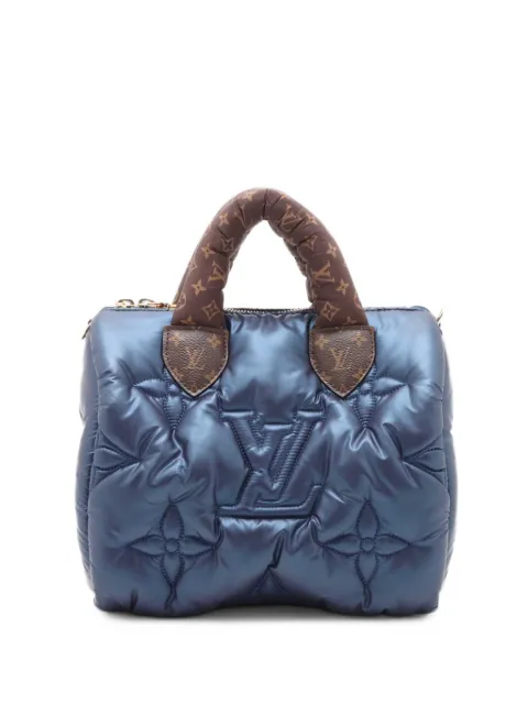 Louis Vuitton Pre-Owned 2021-2026 Monogram Pillow Speedy Bandouliere 25 satchel Blue YUBNZLXL45YYRNCN