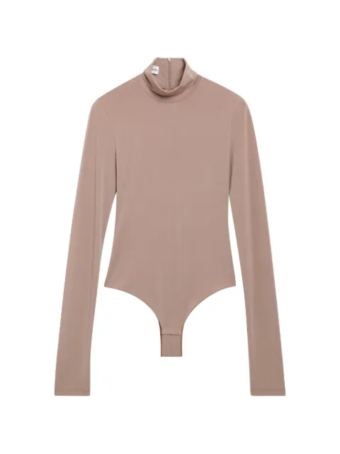 THE ANDAMANE Ziggy roll-neck bodysuit Neutrals T200735BTJP199