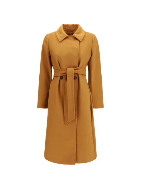 Max Mara belted wool coat Yellow 2626016061600