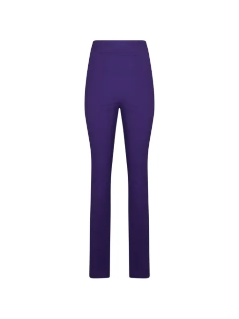 Philosophy Di Lorenzo Serafini high-waisted fitted trousers Purple A031257240348