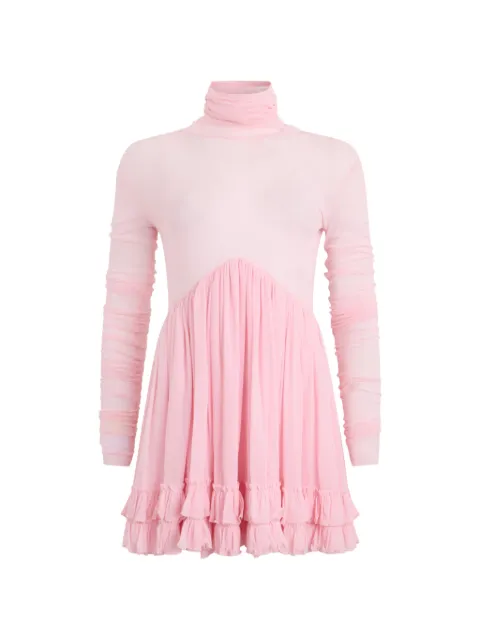 Philosophy Di Lorenzo Serafini pleated ruffled mini dress Pink A04205718