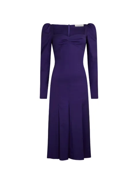 Philosophy Di Lorenzo Serafini sweetheart-neck midi dress Purple A04095724