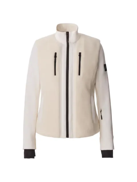 Mackage Dewi fleece-panel ski jacket White P003716DEWI