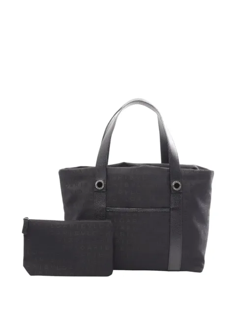 Bvlgari Pre-Owned 2000-2010 Logomania tote bag Black T5TLDSOSCLR0FFCK