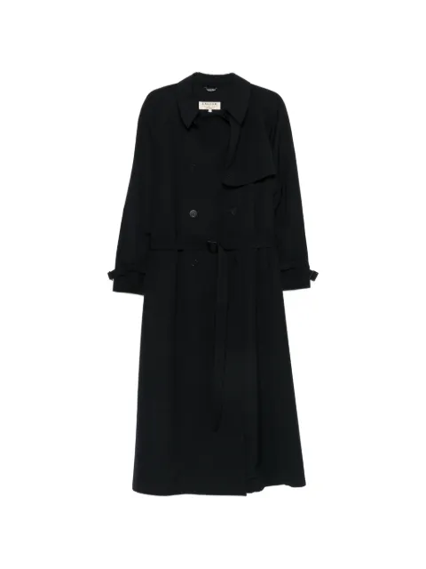 A.N.G.E.L.O. Vintage Cult 1990s double-breasted belted trench coat Blue AN490CLB
