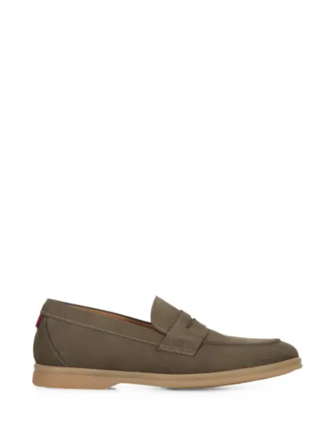 Bally leather in loafers Grey WEBBYMO