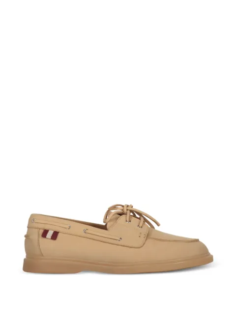 Bally casual loafers in leather Neutrals WEBBYWOBARCA