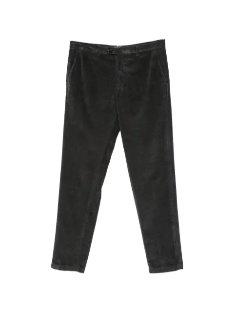 Briglia 1949 corduroy straight-leg trousers Grey NAVIGLIO400067
