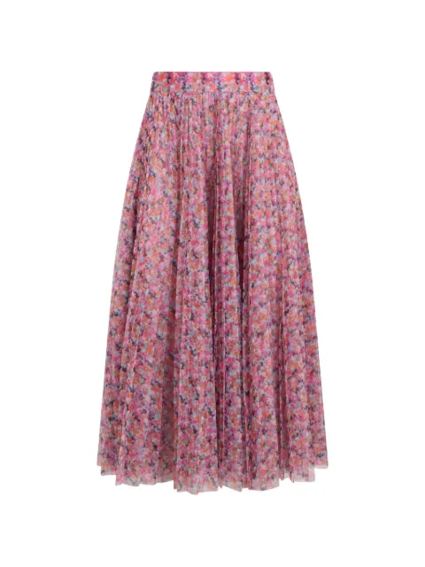Philosophy Di Lorenzo Serafini floral-print pleated midi skirt Pink T011307151302